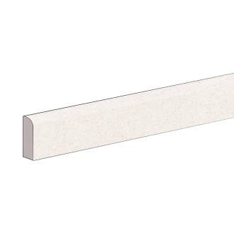 Keope Grace White Sockel Spazzolato (R10) 7x80 cm