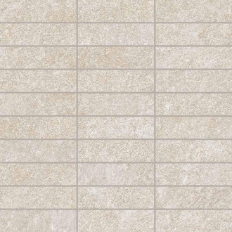 Keope Arke Ivory Mosaik Listello Spazzolato (R10) 30x30 cm