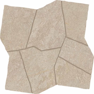 Keope Arke Beige Dekor Palladiana Spazzolato (R10) 50x50 cm