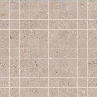 Keope District Greige Mosaik 3x3 Spazzolato (R10) 30x30 cm