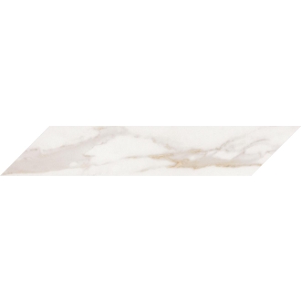 Keope Elements Lux Calacatta Gold Chevron Lappato (poliert) 10x59 cm