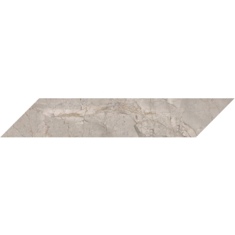 Keope Elements Lux Silver Grey Chevron Lappato (poliert) 10x59 cm