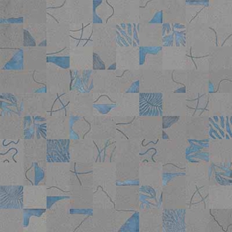 Keope Lavica Vesuvio Grey Dekorfliese Natural (R9) 20x20 cm