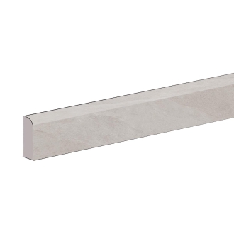Keope Ubik Greige Sockel UltraMatt 7,2x60 cm