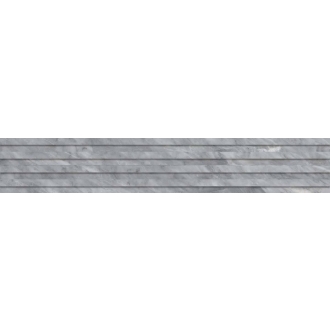Keope Versilia Nuvolato Grey Dekor Plisse 3D Silky 3D 18,4x120 cm