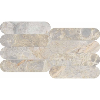 Keope Versilia Fiorito Ivory Dekor Biscuits Silky 28,5x55,5 cm