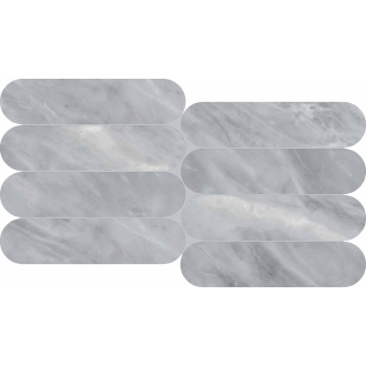 Keope Versilia Nuvolato Grey Dekor Biscuits Silky 28,5x55,5 cm