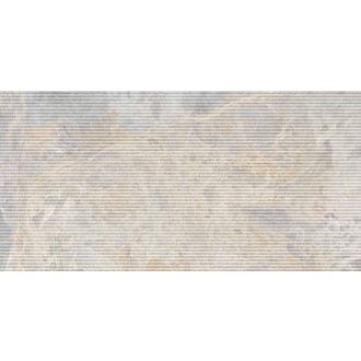Keope Versilia Fiorito Ivory Dekor Flute 3D Strukturiert 3D 60x120 cm