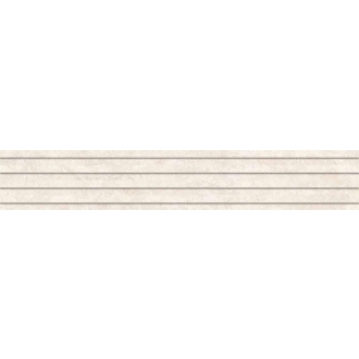 Keope Trevi Cross Ivory Plisse 3D Strukturiert 3D 18,4x120 cm