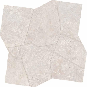 Keope Trevi Cross Pearl Dekor Palladiana Strukturiert (R11) 50x50 cm