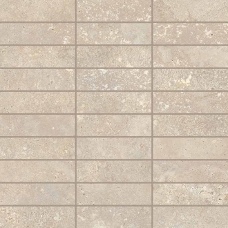 Keope Trevi Cross Walnut Mosaik Listelli Spazzolato (R10) 30x30 cm