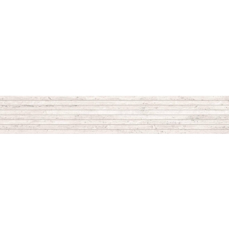 Keope Trevi White Plisse Silky 20x120 cm