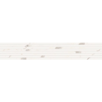 Keope Versilia Assoluto White Dekor Plisse 20x120 cm