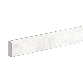 Keraben Boreal Sockel White 8x60 cm - matt