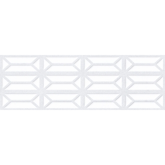 Keraben Eternia White Wanddekor Art matt 30x90 cm
