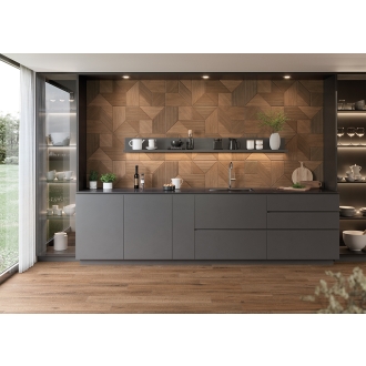 Keraben Naturwood Boden- und Wandfliese Moka 20x120 cm