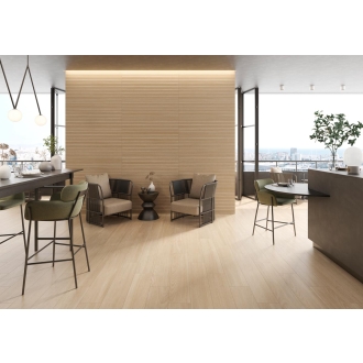 Keraben Poeme Haya Boden- und Wandfliese Natural 20x120 cm