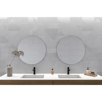 Keraben Verse Wanddekor Concept White 30x90 cm