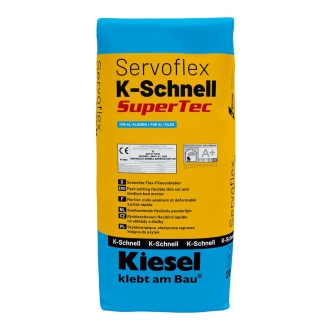 Kiesel Servoflex K-Schnell SuperTec Flex-Fliesenkleber 20 kg Sack