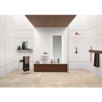 Love Tiles Light Branco Brilho 45x120cm Wandfliese