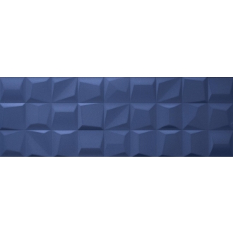 Love Tiles Genesis Rise Deep Blue Matt 35x100 cm Wanddekor