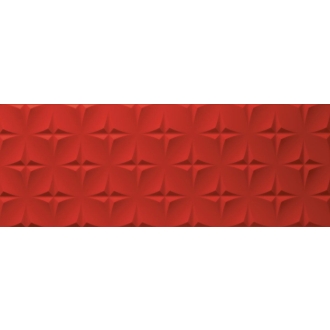Love Tiles Genesis Stellar Red Matt 45x120 cm Wanddekor