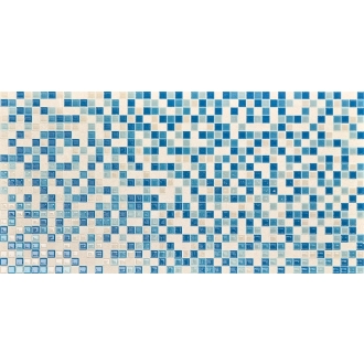Love Tiles Sense Bitmap Blue Natural 35x70 cm Wanddekor