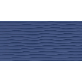 Love Tiles Genesis Reef Deep Blue Matt 30x60 cm Wandfliese