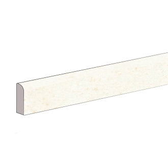 Love Tiles Metallic Platinum Sockel 8x60 cm