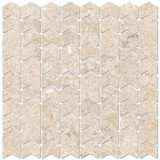Love Tiles Elan Beige Wandmosaik Route 35x35 cm