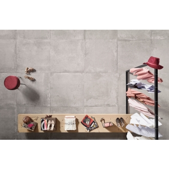 Margres Evoke Light Grey Touch Boden- und Wandfliese 90x90 cm