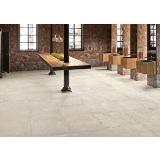 Margres Evoke White Touch Boden- und Wandfliese 90x90 cm