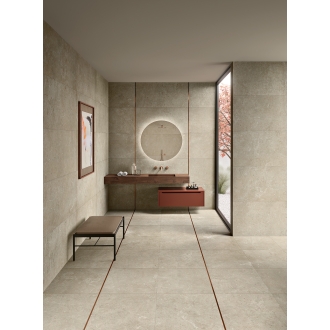 Margres Pure Stone Light Grey Anpoliert Boden- und Wandfliese 60x120 cm