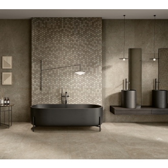 Margres Pure Stone Light Grey Anpoliert Boden- und Wandfliese 60x120 cm