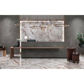 Mirage Cosmopolitan Arabescato Oro Poliert Boden- und Wandfliese 60x120 cm