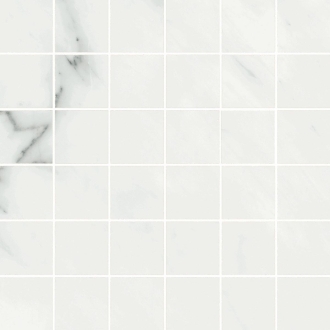 Mirage Jewels 2.0 Statuario Venato Spazzolata Mosaik 36T 30x30 cm