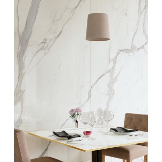 Mirage Jolie Calacatta Select Glossy Boden- und Wandfliese 120x120 cm