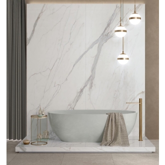 Mirage Jolie Calacatta Select Glossy Boden- und Wandfliese 120x120 cm