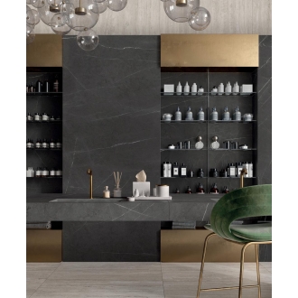 Mirage Jolie Pietra Grey Spazzolata Boden- und Wandfliese 120x120 cm