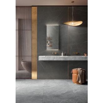 Mirage Jolie Pietra Grey Spazzolata Boden- und Wandfliese 120x120 cm