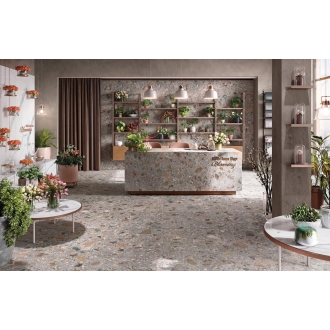 Mirage Norr Grus Strukturiert Terrassenplatte 80x80 cm