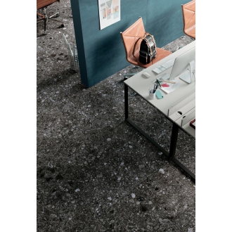 Mirage Norr Svart Natural Boden- und Wandfliese 60x60 cm