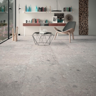 Mirage Norr Vit Natural Boden- und Wandfliese 120x120 cm