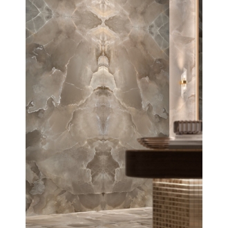 Mirage Onyce Argan ON05 Pearl Boden- und Wandfliese 60x120 cm