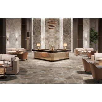 Mirage Onyce Argan ON05 Pearl Boden- und Wandfliese 60x120 cm