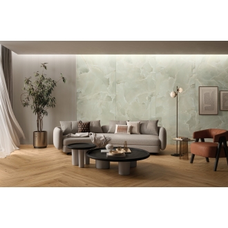 Mirage Onyce Emerald ON06 Lucida Boden- und Wandfliese 60x120 cm