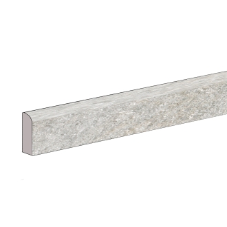 Mirage Quarziti 2.0 Glacier QR 01 NAT Sockel 7,2x60 cm