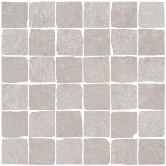 Margres Evoke Light Grey Natural Mosaik 5x5 30x30 cm