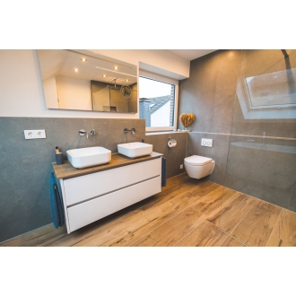 Flaviker Nordik Wood Bodenfliese Gold 20x120 cm - Stärke: 9 mm - GRIP