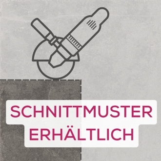 Provenza Groove Mistique Black Terrassenplatte 80x80 cm